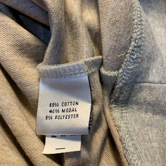 Peter Millar Gray Lightweight Stretch 1/4 Zip Mock Neck Pullover Size Large - Picture 10 of 10